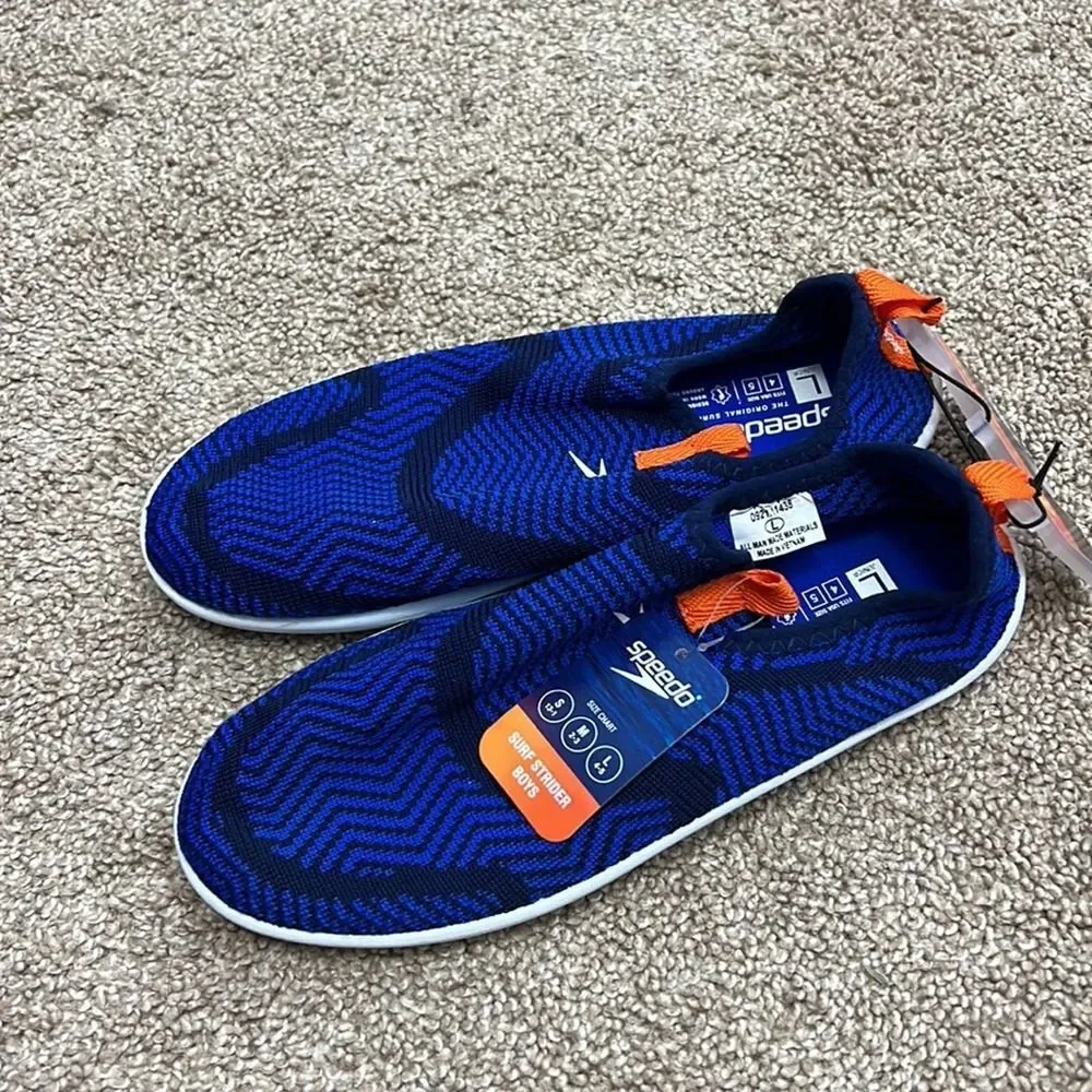 NWT Speedo Junior Water Shoes Youth L 4-5